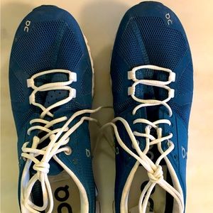 On Cloud running shoes.